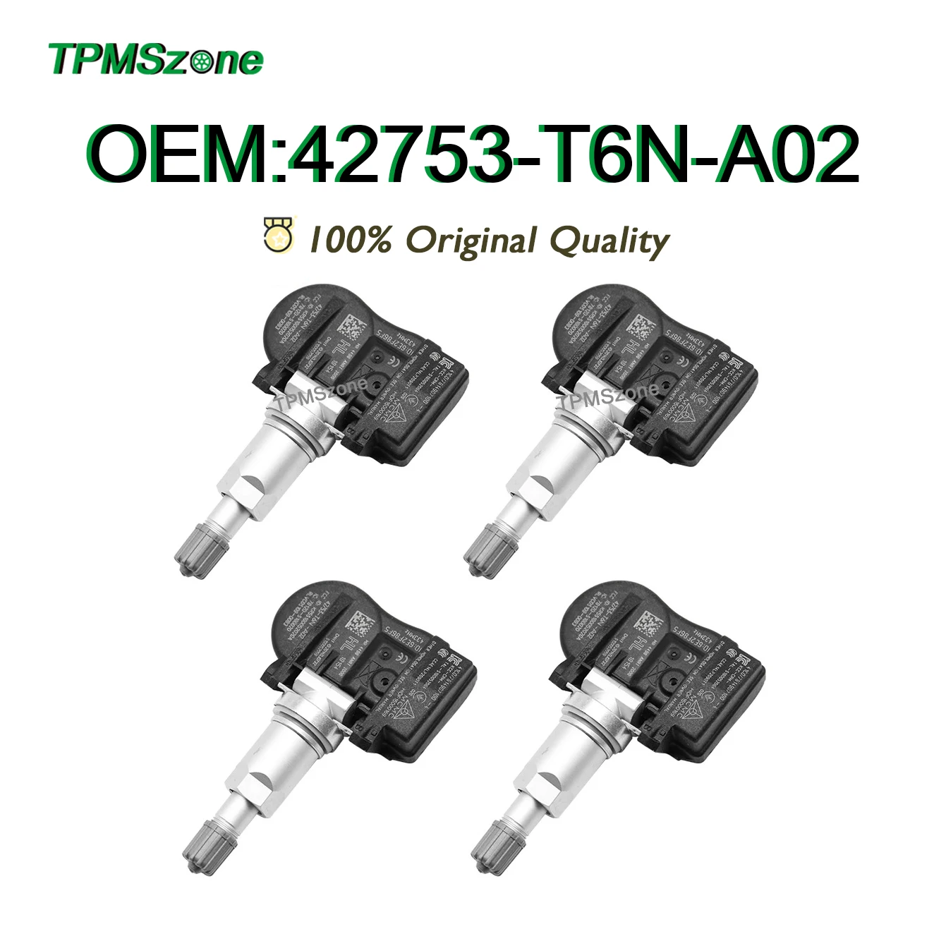 42753-T6N-A02 Car TMPS SENSOR FOR 2019-2021 ACURA NSX 433MHz Tire Pressure Monitoring System ACURA TYRE AIR PRESSURE 42753T6NA02
42753-T6N-A02 Car TMPS SENSOR FOR 2019-2021 ACURA NSX 433MHz Tire Pressure Monitoring System ACURA TYRE AIR PRESSURE 42753T6NA02