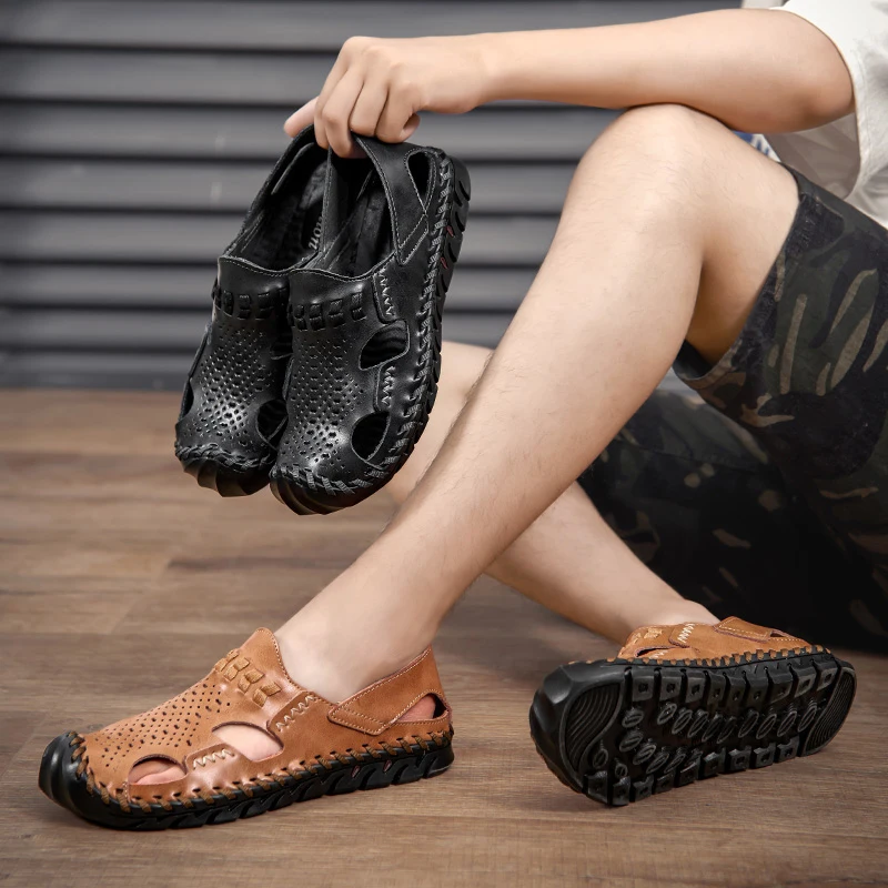 Safety Sandals Zandalias Hombre Men Fashion Sandals Men's Shoes Beach Sandalia Masculina Summer Sandals&slippers
Safety Sandals Zandalias Hombre Men Fashion Sandals Men's Shoes Beach Sandalia Masculina Summer Sandals&slippers