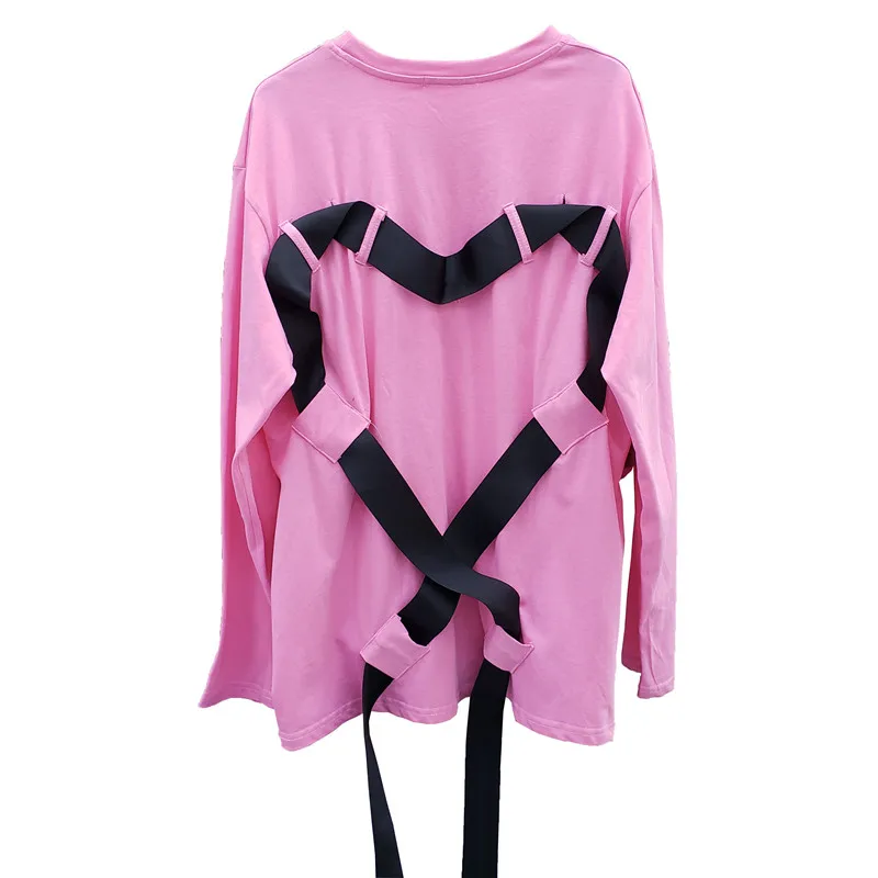 Hoodies Women 2021 Early Autumn New Back Love Ribbon Playful Cute Long Sleeve Loose Sweatshirt Cool Top Pullovers Students
Hoodies Women 2021 Early Autumn New Back Love Ribbon Playful Cute Long Sleeve Loose Sweatshirt Cool Top Pullovers Students