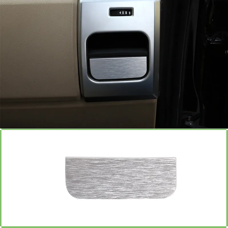 For Land Rover Discovery 3 2004-09 Aluminum Car Co-Pilot Water Cup Holder Patch Decorative Sticker Car Interior Accessories
For Land Rover Discovery 3 2004-09 Aluminum Car Co-Pilot Water Cup Holder Patch Decorative Sticker Car Interior Accessories