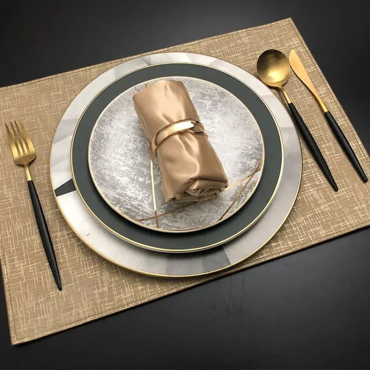Creative Ceramic Plate Sets Dinner Serving Minimalist Sushi Food Dessert Plate Sets Modern Pratos De Jantar Tableware DF50PZ
Creative Ceramic Plate Sets Dinner Serving Minimalist Sushi Food Dessert Plate Sets Modern Pratos De Jantar Tableware DF50PZ