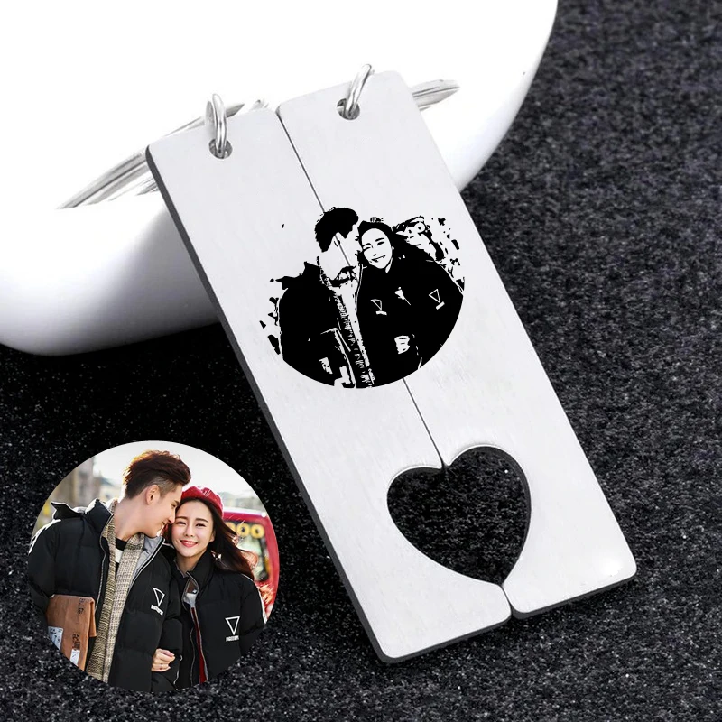 Free Personalized Engraving Customized Couples Keychain Heart Boyfriend Girlfriend Stainless Steel Key Chain Day Gifts for Love
Free Personalized Engraving Customized Couples Keychain Heart Boyfriend Girlfriend Stainless Steel Key Chain Day Gifts for Love