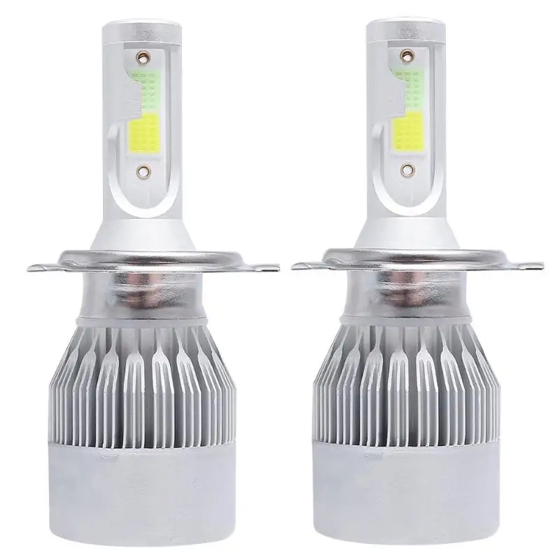 VODOOL 1 Pair Mini H4 LED Car Headlight Lights Lamps Bulbs 8000LM 6000k+8000k Hi-Lo Beam COB Auto Headlamp Bulbs Silver
VODOOL 1 Pair Mini H4 LED Car Headlight Lights Lamps Bulbs 8000LM 6000k+8000k Hi-Lo Beam COB Auto Headlamp Bulbs Silver