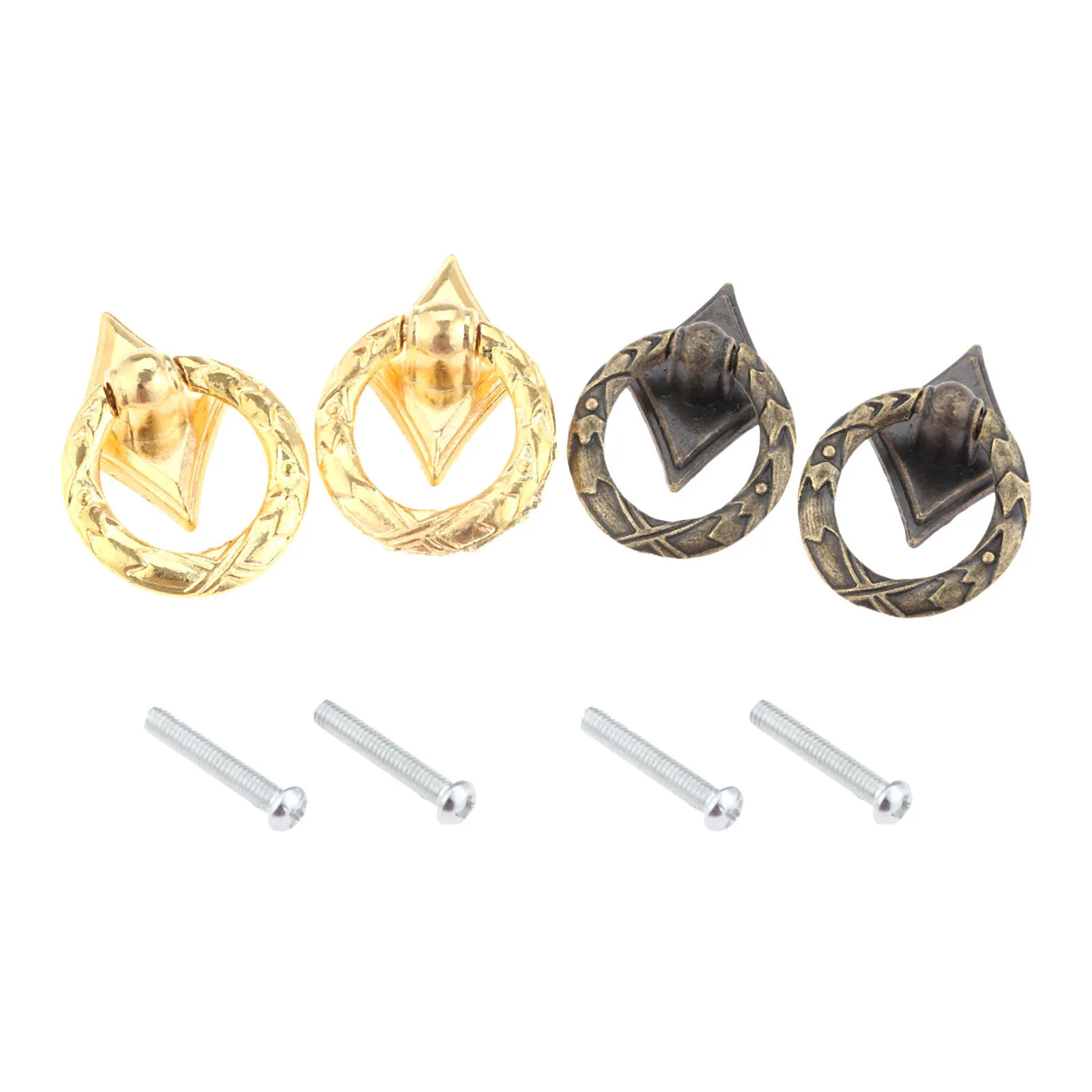 2Pcs Retro Cabinet Knobs and Handles Kitchen Drawer Cupboard Ring Pull Jewelry Box Handles Furniture Fittings 21*43mm
2Pcs Retro Cabinet Knobs and Handles Kitchen Drawer Cupboard Ring Pull Jewelry Box Handles Furniture Fittings 21*43mm