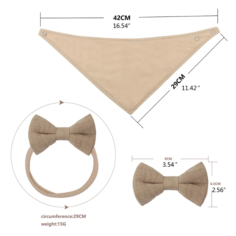 4XBC Baby Girls Elastic Bow Headband Saliva Towel Set Newborn Bowknot Hair Band Bib
4XBC Baby Girls Elastic Bow Headband Saliva Towel Set Newborn Bowknot Hair Band Bib