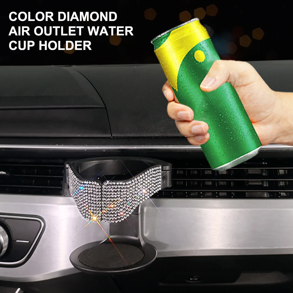New Car Air Vent Water Cup Holder Crystal Diamond Drink Cup Stand Hanging Garbage Bin Car Truck Air Outlet Beverage Cup Holder
New Car Air Vent Water Cup Holder Crystal Diamond Drink Cup Stand Hanging Garbage Bin Car Truck Air Outlet Beverage Cup Holder