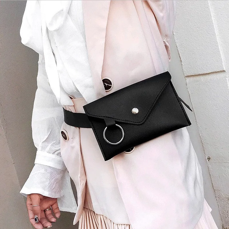 Bags for Women 2020 Women Leather Belt Bags Fashion Women Solid Color Ring PU Messenger Chest Pochete Homem
Bags for Women 2020 Women Leather Belt Bags Fashion Women Solid Color Ring PU Messenger Chest Pochete Homem