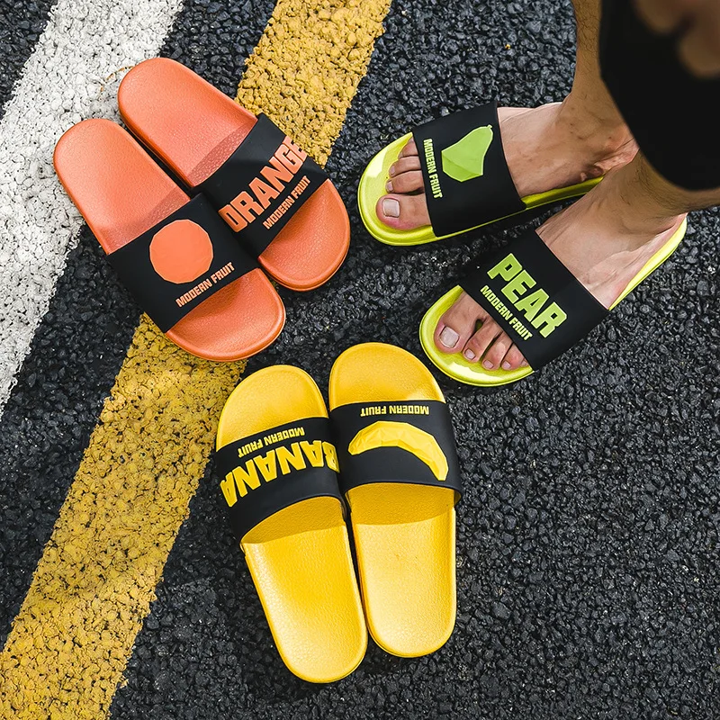Summer Fashion Banana Fruit Home Slippers Women Indoor Flats Bathroom Slides Non Slip Male Couple Shoes PVC Slipper TUX198
Summer Fashion Banana Fruit Home Slippers Women Indoor Flats Bathroom Slides Non Slip Male Couple Shoes PVC Slipper TUX198