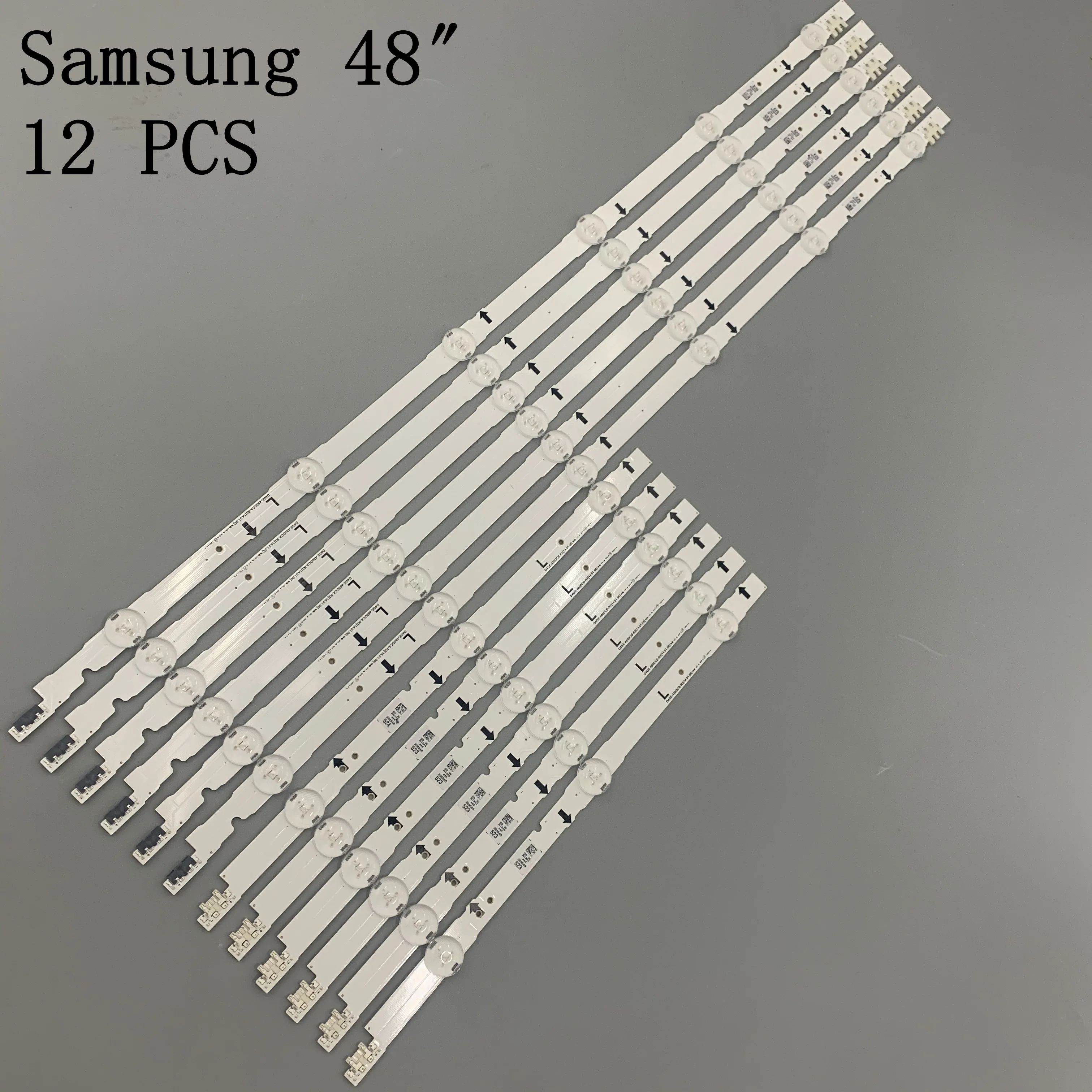 Светодиодная лента для подсветки Samsung UE48H6400, UE48J5600, UE48J5600, UE48H5000, UE48H5500, UE48H6200AK, D4GE-480DCA 480DCB-R3, 12 шт./компл.
Светодиодная лента для подсветки Samsung UE48H6400, UE48J5600, UE48J5600, UE48H5000, UE48H5500, UE48H6200AK, D4GE-480DCA 480DCB-R3, 12 шт./компл.
