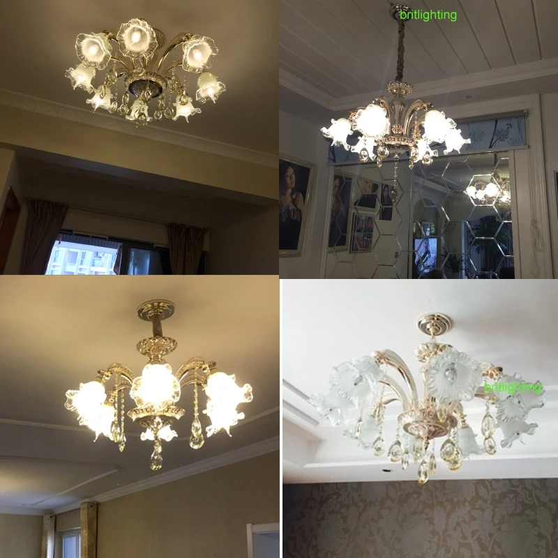 Modern Crystal Chandeliers Lighting LED Gold Crystal Chandelier for Living Room Modern Chandelier for Bedroom Lamp Glass Shade
Modern Crystal Chandeliers Lighting LED Gold Crystal Chandelier for Living Room Modern Chandelier for Bedroom Lamp Glass Shade