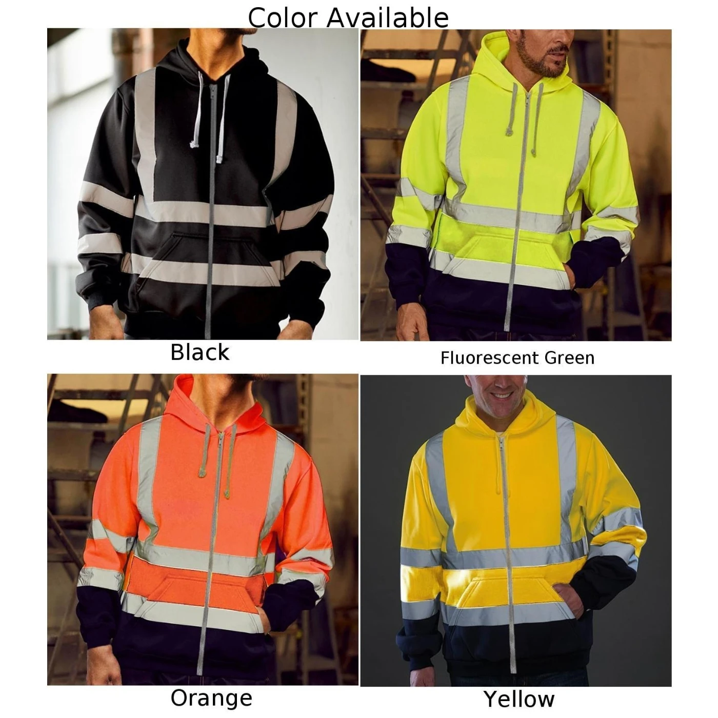 Men Tops Hoodie Long Sleeve Casual Reflective Strip Plus Size Work Wear Slim Fit
Men Tops Hoodie Long Sleeve Casual Reflective Strip Plus Size Work Wear Slim Fit