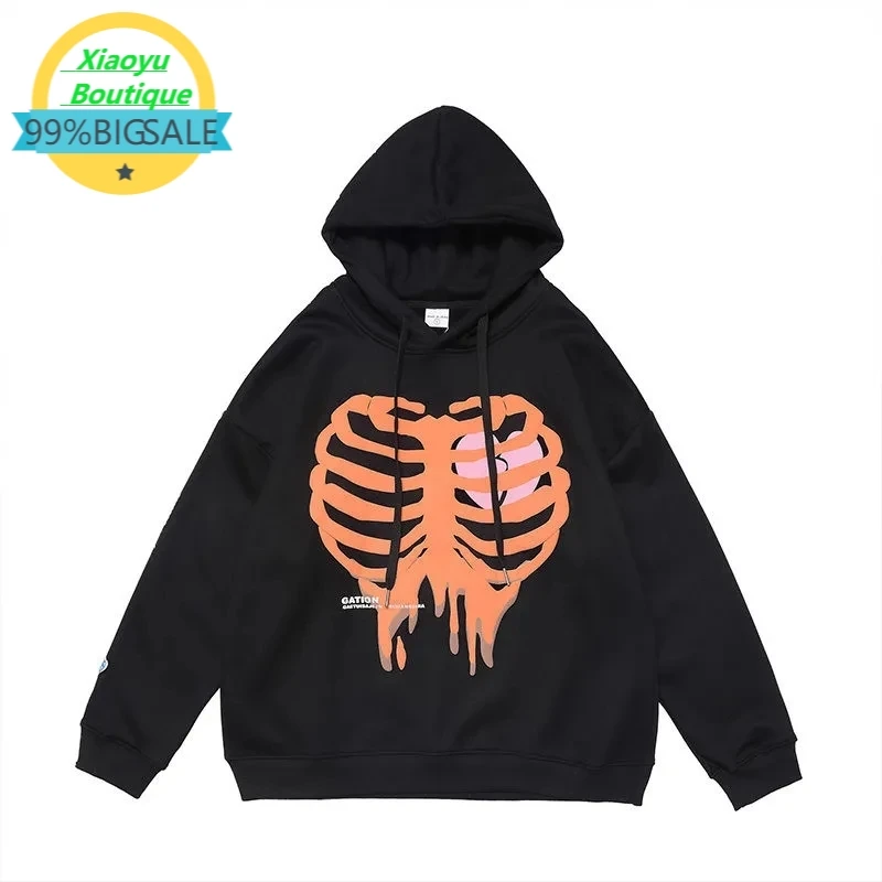 Свитшот в стиле ретро с принтом черепа, уличная одежда, толстовка с капюшоном в стиле панк размера Y2K, одежда для бара с круглым вырезом, тепл...
Свитшот в стиле ретро с принтом черепа, уличная одежда, толстовка с капюшоном в стиле панк размера Y2K, одежда для бара с круглым вырезом, тепл...