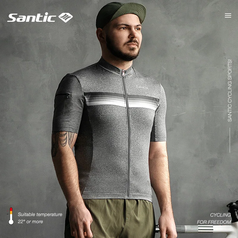 Santic Men Cycling Jersey Short Sleeve Jreseys Cycling Clothing Bike Shirt MTB T-shirts Breathable High quality
Santic Men Cycling Jersey Short Sleeve Jreseys Cycling Clothing Bike Shirt MTB T-shirts Breathable High quality