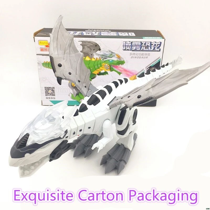 Interactive Dinosaur Dancing Walking Spray Mist Breathing Toy Child Gifts Robot Model DIY Toys 
Interactive Dinosaur Dancing Walking Spray Mist Breathing Toy Child Gifts Robot Model DIY Toys