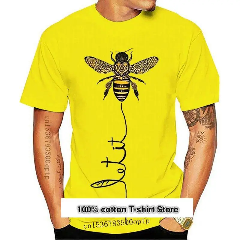 Camiseta Hippie Bee let it be para hombre y mujer, camisa Hippie Bee, camiseta para mujer
Camiseta Hippie Bee let it be para hombre y mujer, camisa Hippie Bee, camiseta para mujer