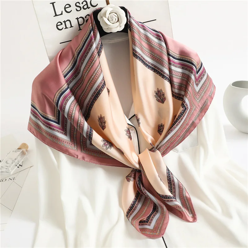 Fashion Summer Silk Scarf Women Scarves for Hair Neck Cover Female Kerchief Bandana Hijab Bufanda de seda Foulard carre femmes
Fashion Summer Silk Scarf Women Scarves for Hair Neck Cover Female Kerchief Bandana Hijab Bufanda de seda Foulard carre femmes