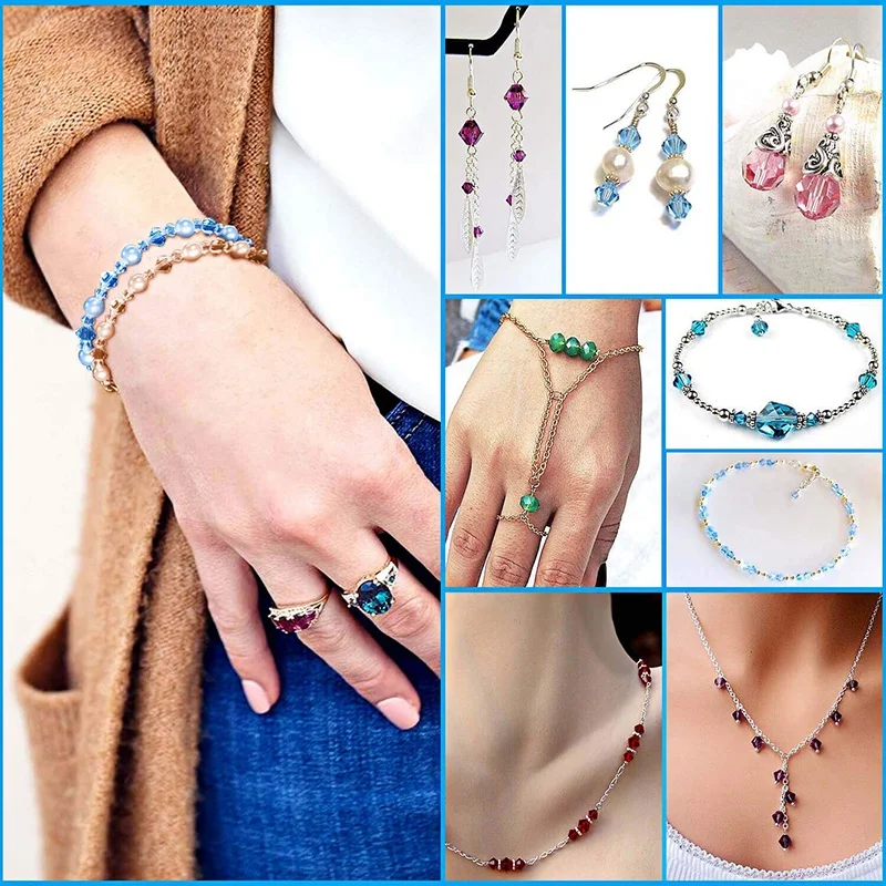 Jewellery Production Kit, Jewellery Tools, Jewelry Accessories, Jewelry Lines and Beads for Jewelry Production,