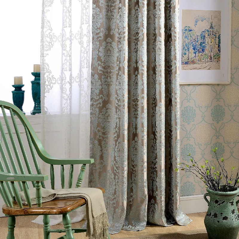 High-precision Jacquard Curtain Fabric Light Luxury Living Room Bedroom Curtains New Chinese Continental
High-precision Jacquard Curtain Fabric Light Luxury Living Room Bedroom Curtains New Chinese Continental