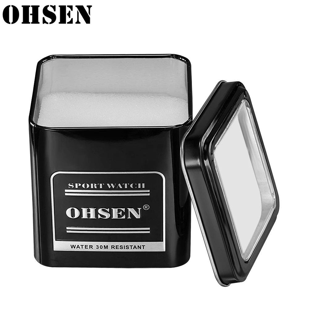 OHSEN 1 шт. оригинальная подарочная коробка для спортивных часов мужские аксессуары