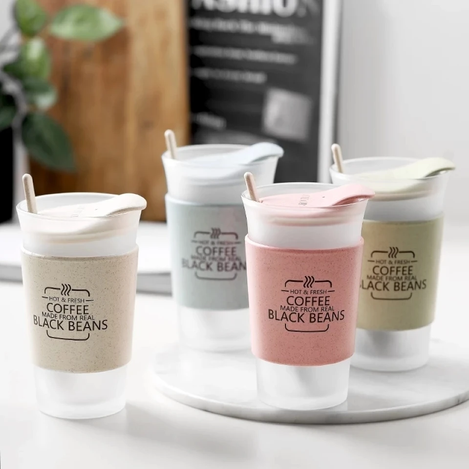 400ml Kawaii Creative Glass Milk Coffee Mug With Lid and Spoon Portable Cartoon Water Glass Cup Home Office Cups For Fruit Juice
400ml Kawaii Creative Glass Milk Coffee Mug With Lid and Spoon Portable Cartoon Water Glass Cup Home Office Cups For Fruit Juice