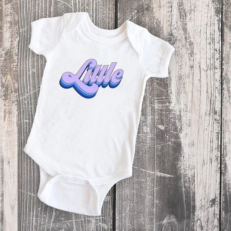 Big Little Shirt Family Tshirts Family Matching Clothes Baby Girl Fashion Matching Outfits Casual Print Cotton 
Big Little Shirt Family Tshirts Family Matching Clothes Baby Girl Fashion Matching Outfits Casual Print Cotton