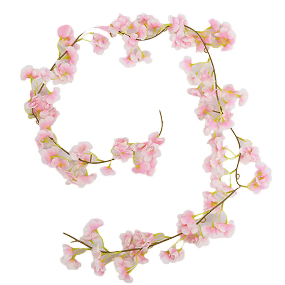 Artificial Cherry Blossom Garland Rattan Simulation Plastic Scene Setting Wedding Decoration Cloth Fake Flower
Artificial Cherry Blossom Garland Rattan Simulation Plastic Scene Setting Wedding Decoration Cloth Fake Flower