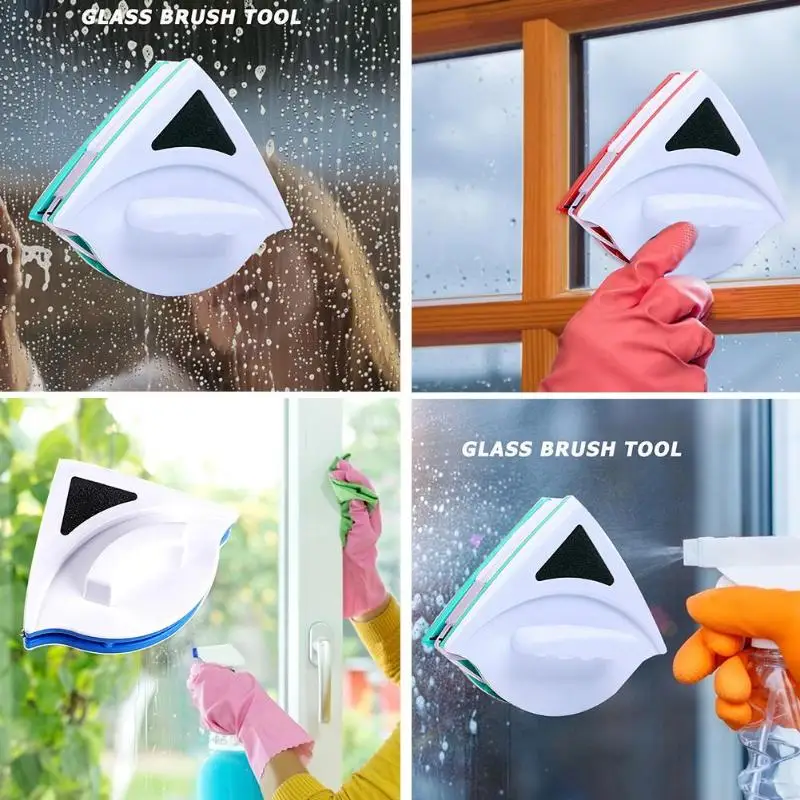 Home Window Wiper Glass Cleaner Brush Tool Double Side Magnetic Brush for Washing Windows Glass Brush Cleaning Tool 3-24MM Clean 
Home Window Wiper Glass Cleaner Brush Tool Double Side Magnetic Brush for Washing Windows Glass Brush Cleaning Tool 3-24MM Clean