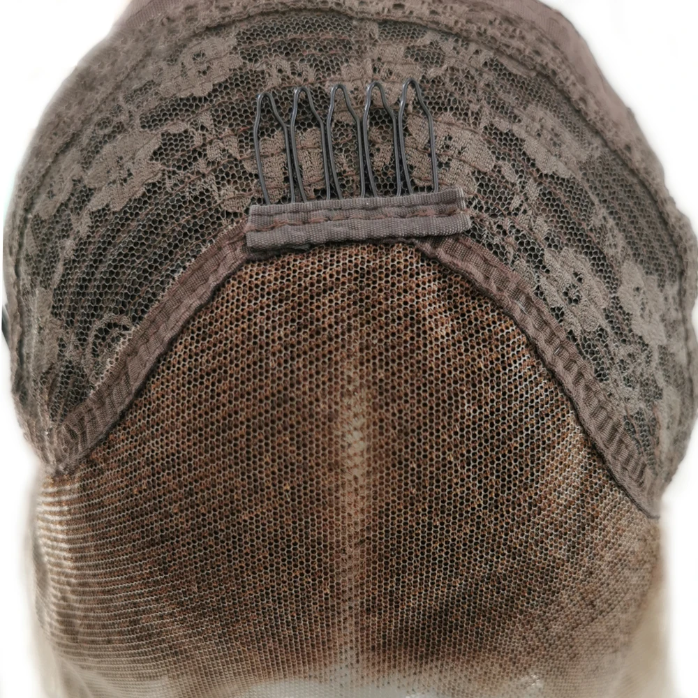 FANXITON Two Tone Synthetic High Temperature Hair Wigs Long Kinky Curly Hair Cosplay Blonde Ombre Lace Front Wig
FANXITON Two Tone Synthetic High Temperature Hair Wigs Long Kinky Curly Hair Cosplay Blonde Ombre Lace Front Wig