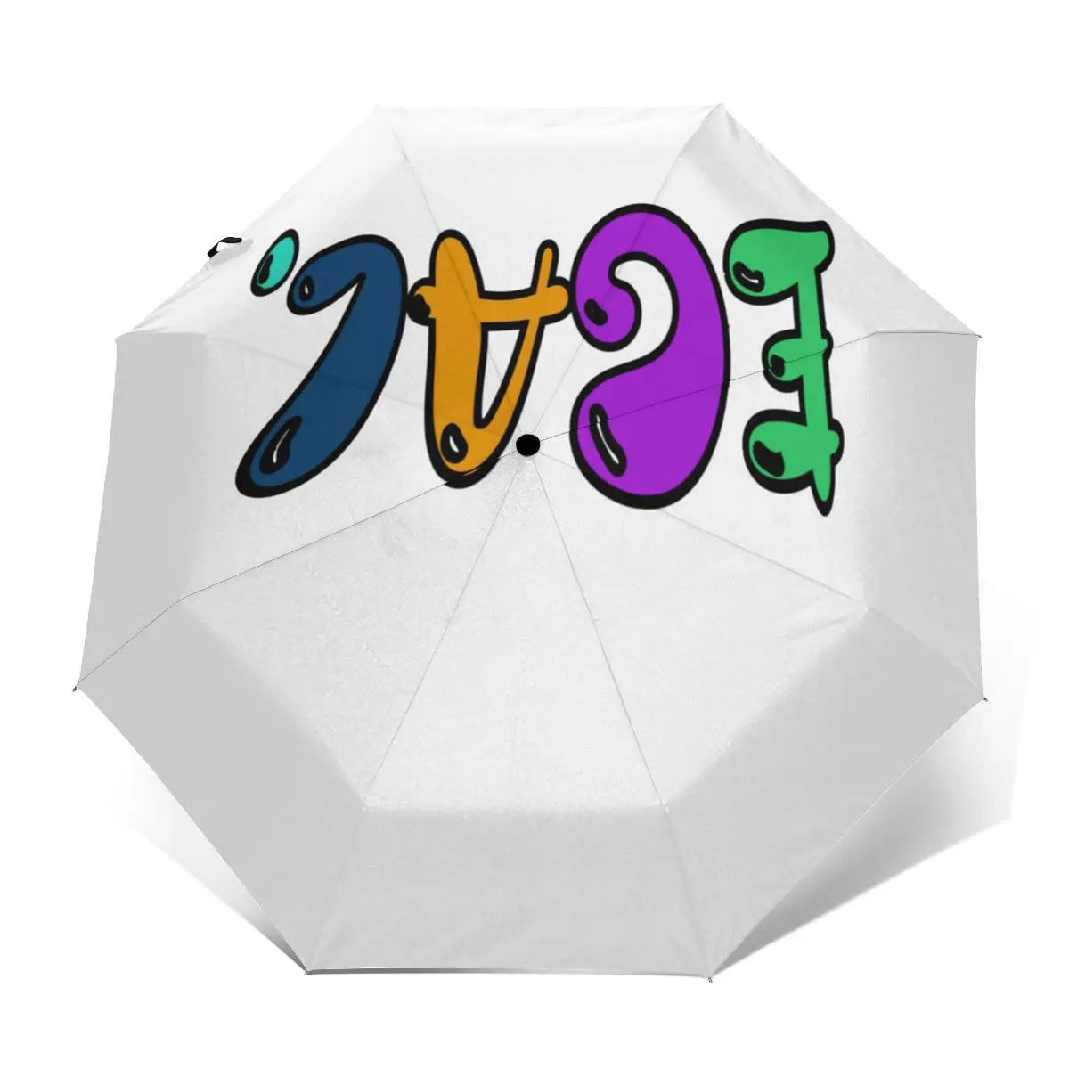 Graffiti Umbrella Protection Automatic Umbrella Creative Print Compact Summer Umbrella 
Graffiti Umbrella Protection Automatic Umbrella Creative Print Compact Summer Umbrella