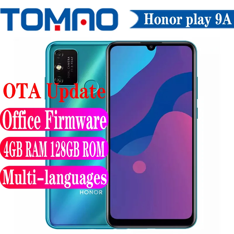 Оригинальный мобильный телефон Honor Play 9A официальная Новинка 4 Гб ОЗУ 64 128 ПЗУ экран