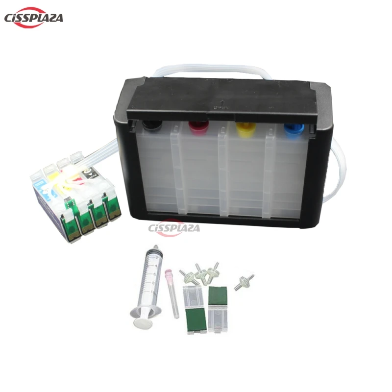 CISSPLAZA 1SET New Europe T603XL 603XL CISS ink system with ARC Compatible for epson XP-2100 XP-2105 XP-3100 XP-3105 printer cis
CISSPLAZA 1SET New Europe T603XL 603XL CISS ink system with ARC Compatible for epson XP-2100 XP-2105 XP-3100 XP-3105 printer cis