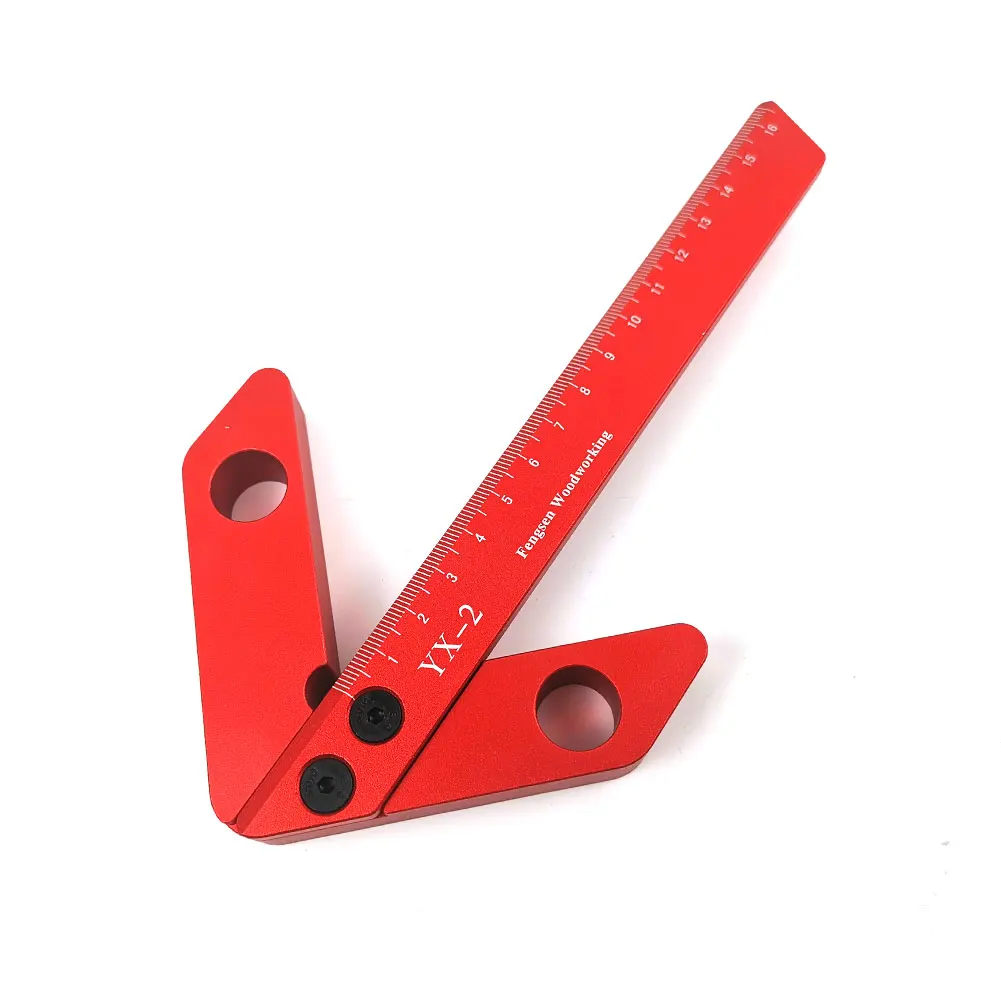 Measuring Tool Accuracy Woodworking Right Angle Carpenter 45/90 Degree Line Gauge Center Finder Portable Square Aluminum Alloy
Measuring Tool Accuracy Woodworking Right Angle Carpenter 45/90 Degree Line Gauge Center Finder Portable Square Aluminum Alloy
