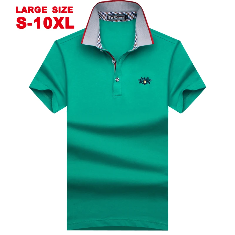 Men's Lapel Short Sleeve T-shirt Pearl Cotton Half Sleeve Loose Large Business Solid Color Polo T-shirt Fashion
Men's Lapel Short Sleeve T-shirt Pearl Cotton Half Sleeve Loose Large Business Solid Color Polo T-shirt Fashion