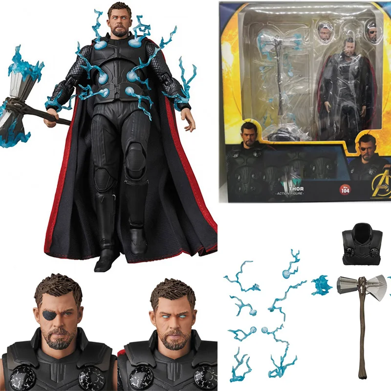 Marvel Mafex Thor Action Figure 104 Collection Model Toy Gift for Christmas
Marvel Mafex Thor Action Figure 104 Collection Model Toy Gift for Christmas