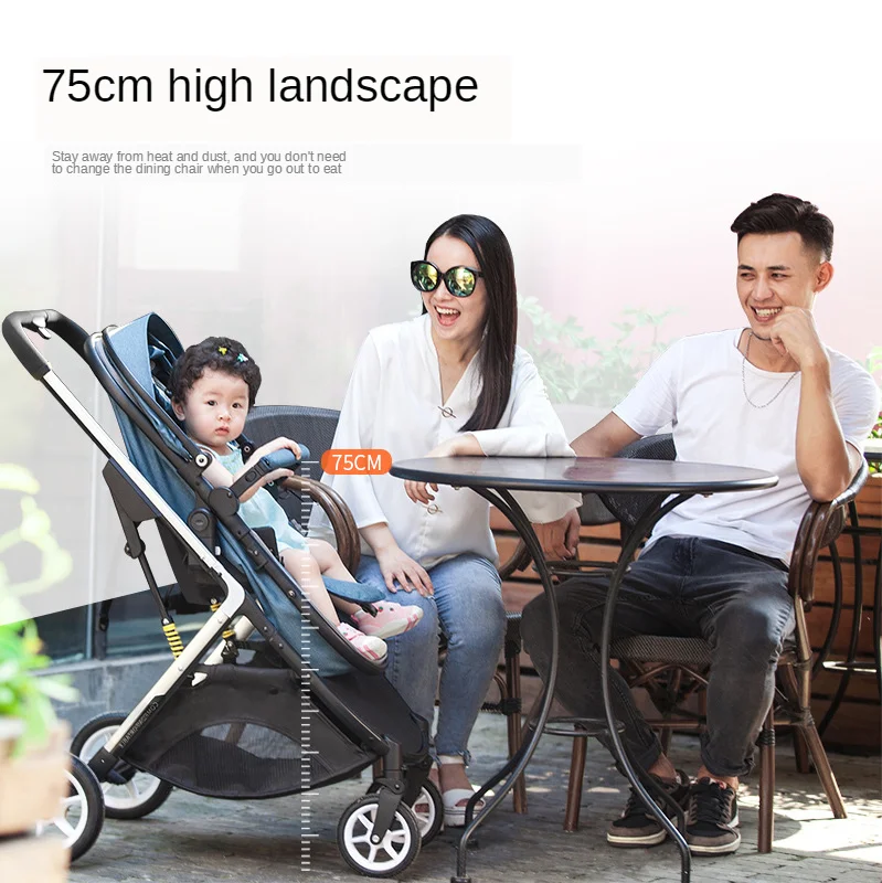 Brazil Baby stroller can sit reclining stroller high landscape folding two-way four-wheel shock absorber stroller free shipping
Brazil Baby stroller can sit reclining stroller high landscape folding two-way four-wheel shock absorber stroller free shipping
