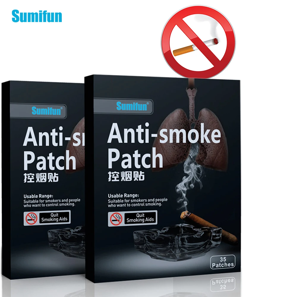 Sumifun 35pcs/Box Anti Smoke Patches Natural Herbal Nicotine Patch Stop Smoking Plaster Control the Desire for Cigarettes
Sumifun 35pcs/Box Anti Smoke Patches Natural Herbal Nicotine Patch Stop Smoking Plaster Control the Desire for Cigarettes