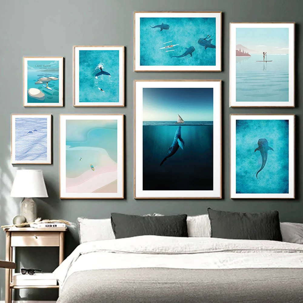 Абстрактный скандинавский постер для пляжа, моря, дайвинга, Кита, серфинга, пляжа, плавания, настенный художественный принт, холст, живопись,...
Абстрактный скандинавский постер для пляжа, моря, дайвинга, Кита, серфинга, пляжа, плавания, настенный художественный принт, холст, живопись,...
