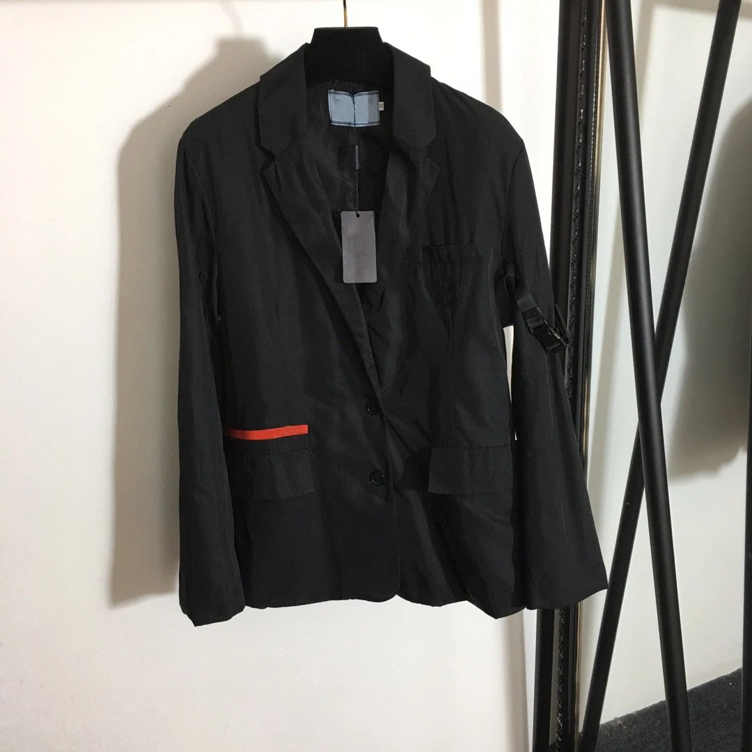 High Quality Luxury Autumn Women's Solid-breasted Suit Collar Sleeve Tie Decoration Blazers Jacket
High Quality Luxury Autumn Women's Solid-breasted Suit Collar Sleeve Tie Decoration Blazers Jacket