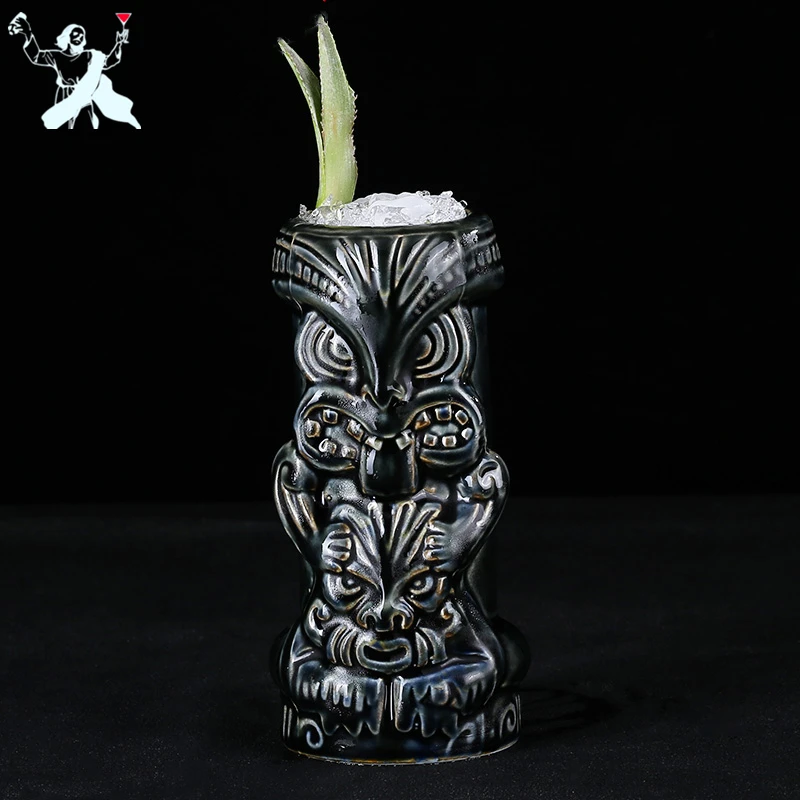 630ml Owl Look Ceramic Tiki Mug Hawaiian Ceramic Cup Creative Porcelain Beer Wine Mug Cup Bar Tool
630ml Owl Look Ceramic Tiki Mug Hawaiian Ceramic Cup Creative Porcelain Beer Wine Mug Cup Bar Tool