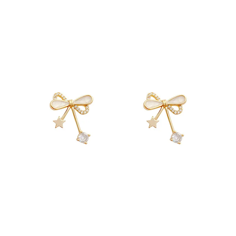 New Style Fashion Bow Zircon GIRL'S Ear Stud Marriage Party Gift WOMEN'S Earrings Jewelry 2021
New Style Fashion Bow Zircon GIRL'S Ear Stud Marriage Party Gift WOMEN'S Earrings Jewelry 2021