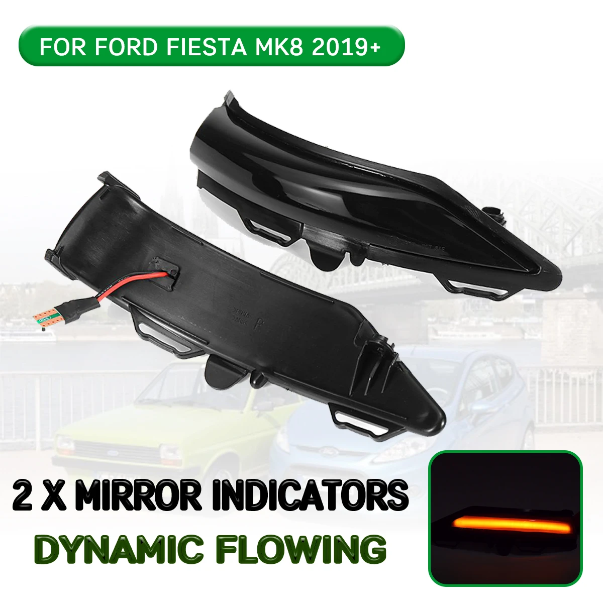 Rearview Mirror Indicator Lamp Side Wing LED Blinker Light Dynamic Turn Signal Light For Ford Fiesta MK8 2019 2020
Rearview Mirror Indicator Lamp Side Wing LED Blinker Light Dynamic Turn Signal Light For Ford Fiesta MK8 2019 2020