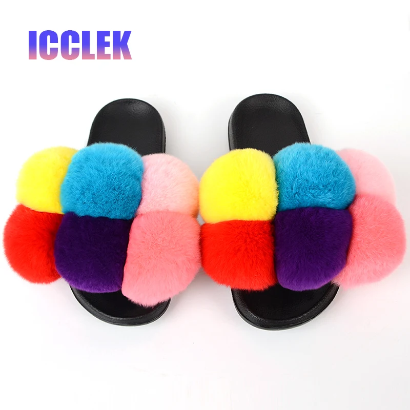 2021 Fashion Design Real Rex Rabbit Fur Slippers Women Summer Ladies Plush Slides Mixed Color Furry Flip Flops Sandals Shoes
2021 Fashion Design Real Rex Rabbit Fur Slippers Women Summer Ladies Plush Slides Mixed Color Furry Flip Flops Sandals Shoes