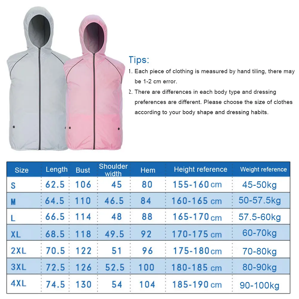 Summer Nine-Leaf Fan Cooling Air Conditioning Clothing Refrigeration Fishing Clothing Vest Outdoor Sun Protection Clothing
Summer Nine-Leaf Fan Cooling Air Conditioning Clothing Refrigeration Fishing Clothing Vest Outdoor Sun Protection Clothing