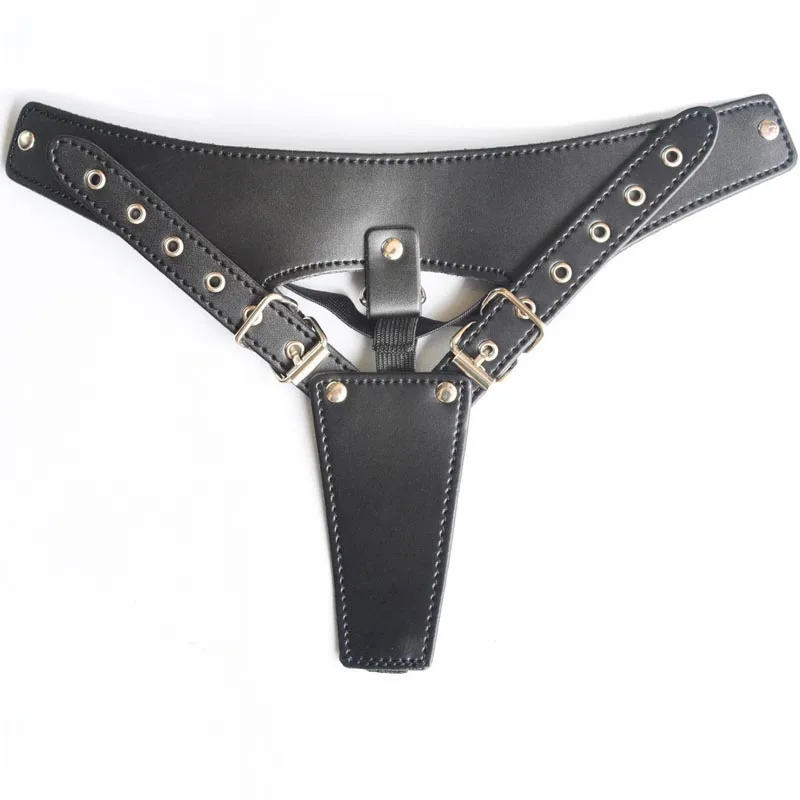 Трусики для страпона Strap-on-me Heroine Harness M, черные 6015940 - Strap-on-me - Трусики с кольцом - Купить