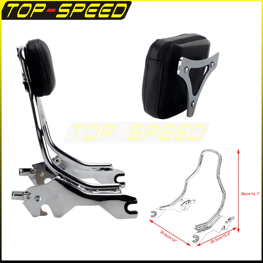 Съемная подкладка для мотоцикла Sissybar, комфортная подкладка для спинки Harley Fat Bob 114 FXFBS FXFB Street Bob 2018-2021
Съемная подкладка для мотоцикла Sissybar, комфортная подкладка для спинки Harley Fat Bob 114 FXFBS FXFB Street Bob 2018-2021