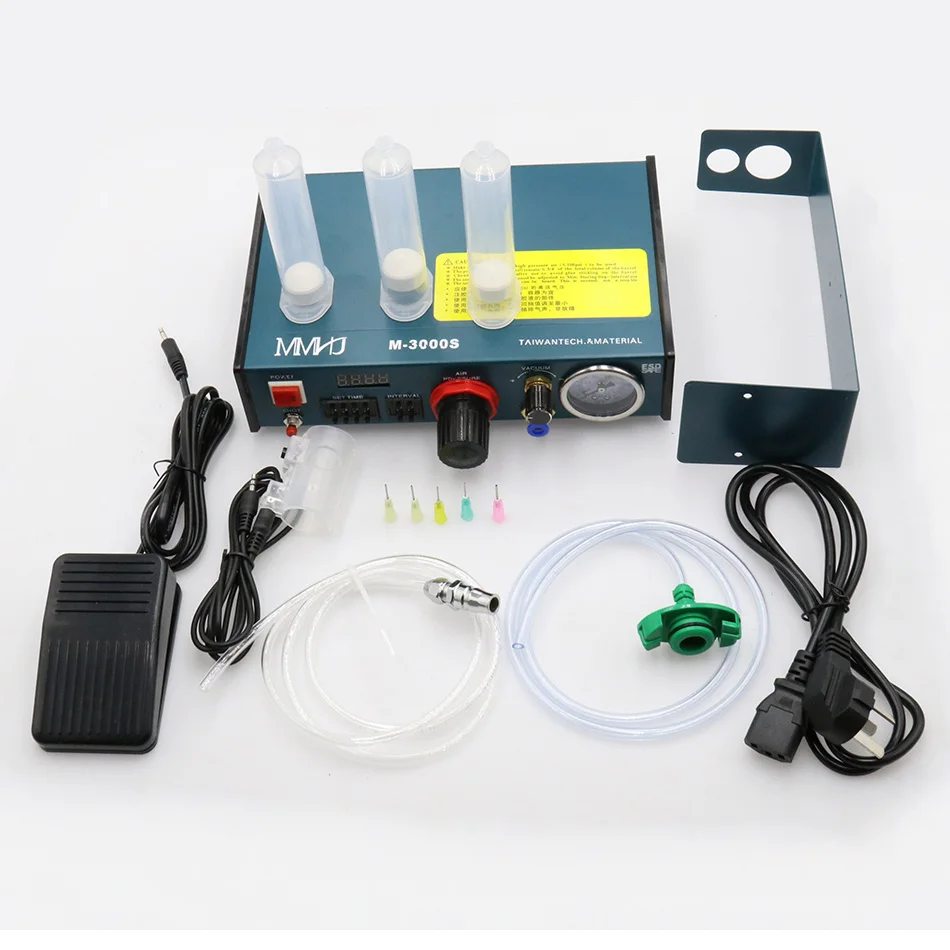 Glue dispenser accessories The pedals Manual switch