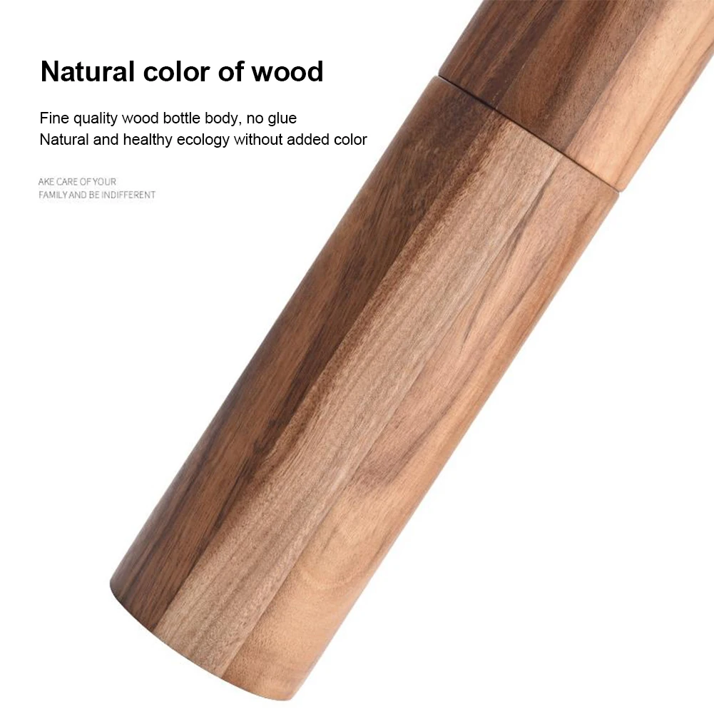 Cylindrical Grinder Acacia Wood Pepper Grinder Ceramic Core Manual Pepper Grinder Multipurpose Seasoning Bottle Kitchen Tool
Cylindrical Grinder Acacia Wood Pepper Grinder Ceramic Core Manual Pepper Grinder Multipurpose Seasoning Bottle Kitchen Tool
