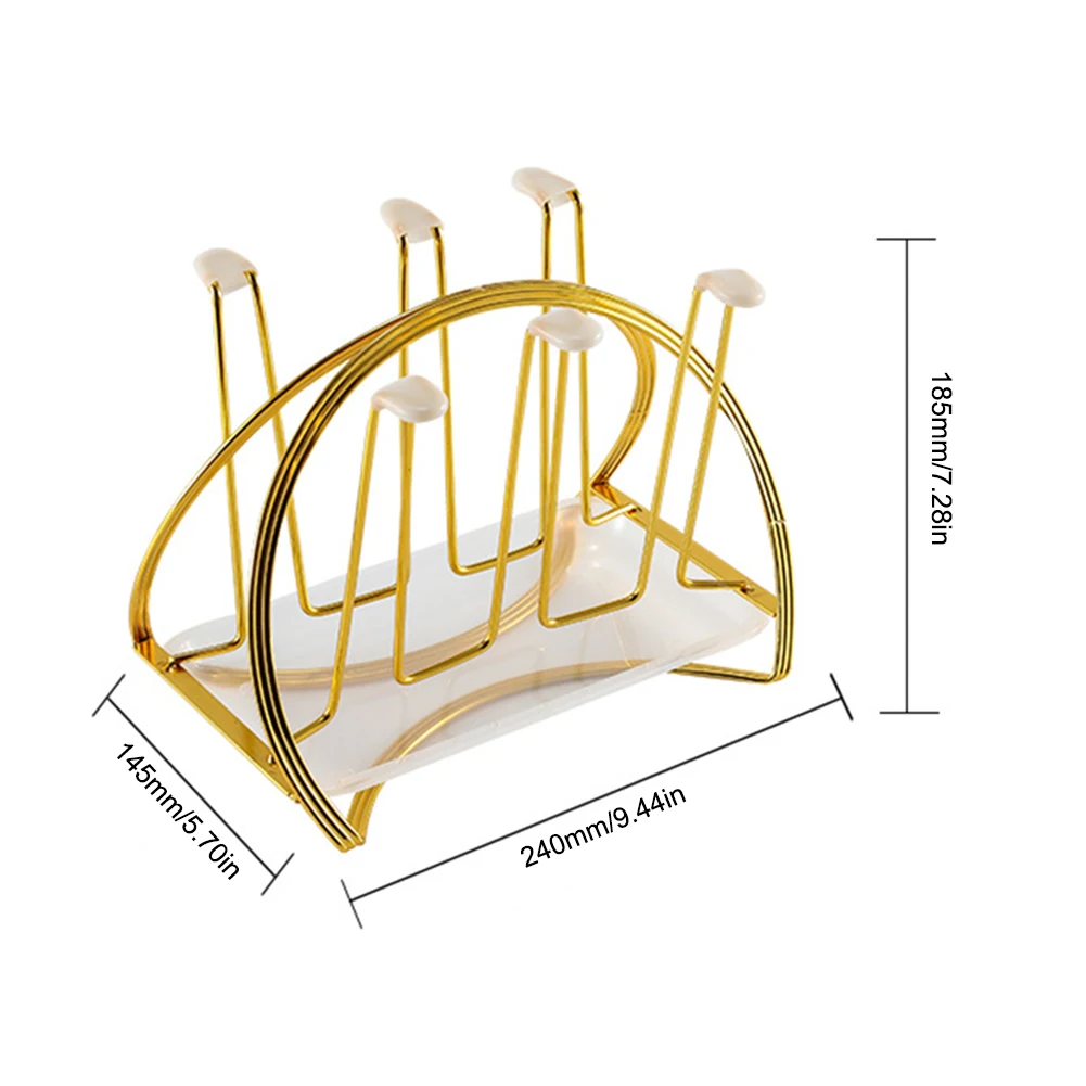 

New Glass Water Cup Rack Spin Automatically Drainboard Drying Drainer Mug Holder Stand Home Kitchen Storage Organizer