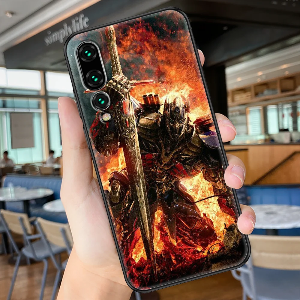 

Autobots Transformer Cool Phone case For Huawei P Mate P10 P20 P30 P40 10 20 Smart Z Pro Lite 2019 black luxury waterproof