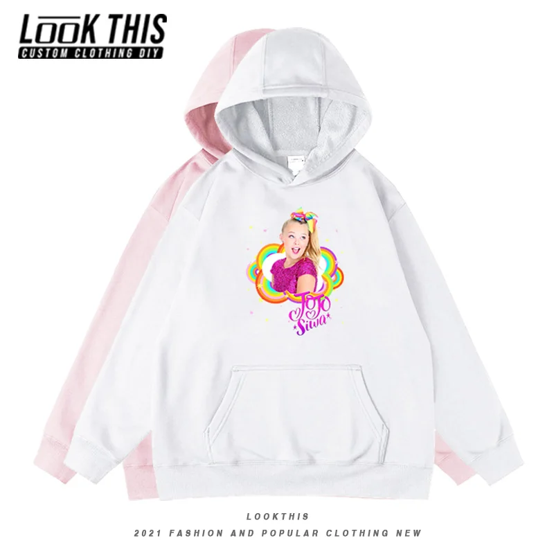 JoJo Siwa Cute Printing Boys Girls Oversized Hoodie Sweatshirt Hooded Sudaderas Hoodies 2021 Hot Sale New Children's Clothing
JoJo Siwa Cute Printing Boys Girls Oversized Hoodie Sweatshirt Hooded Sudaderas Hoodies 2021 Hot Sale New Children's Clothing
